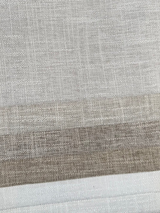 Signature linen blend fabric texture