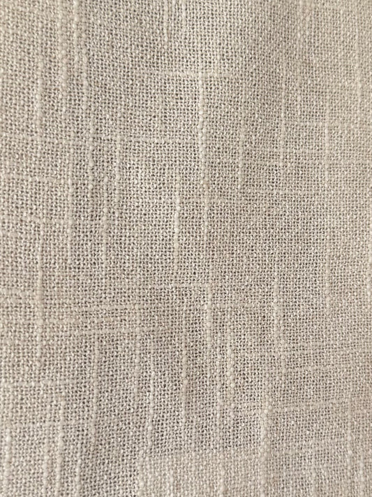 Luxe linen blend fabric in Ivory