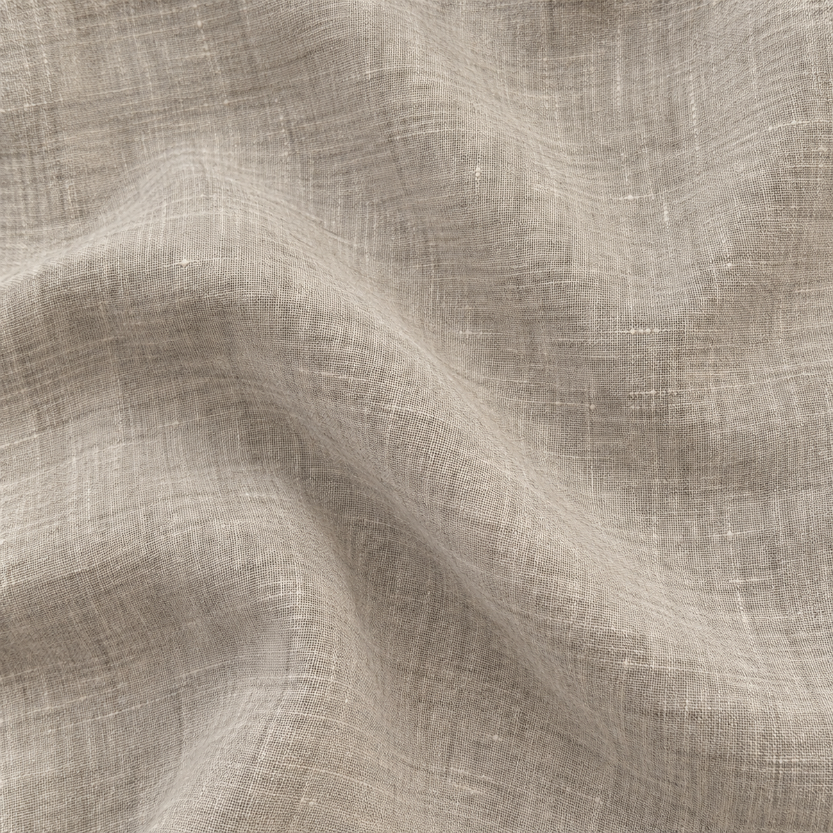 Organic linen in Natural